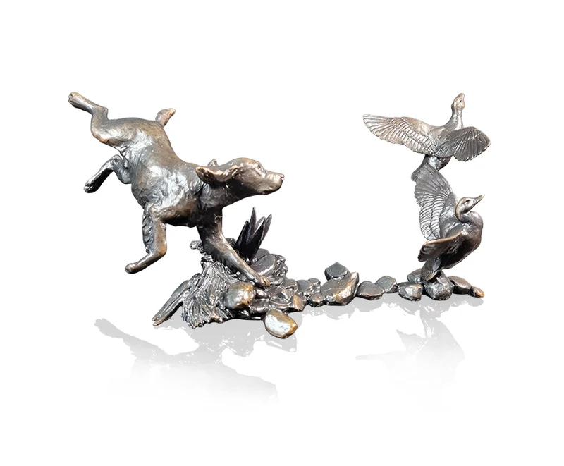 Cocker Spaniel Dog with Mallards (1194)