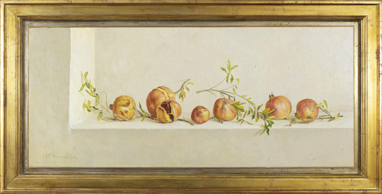 Pomegranates Resting