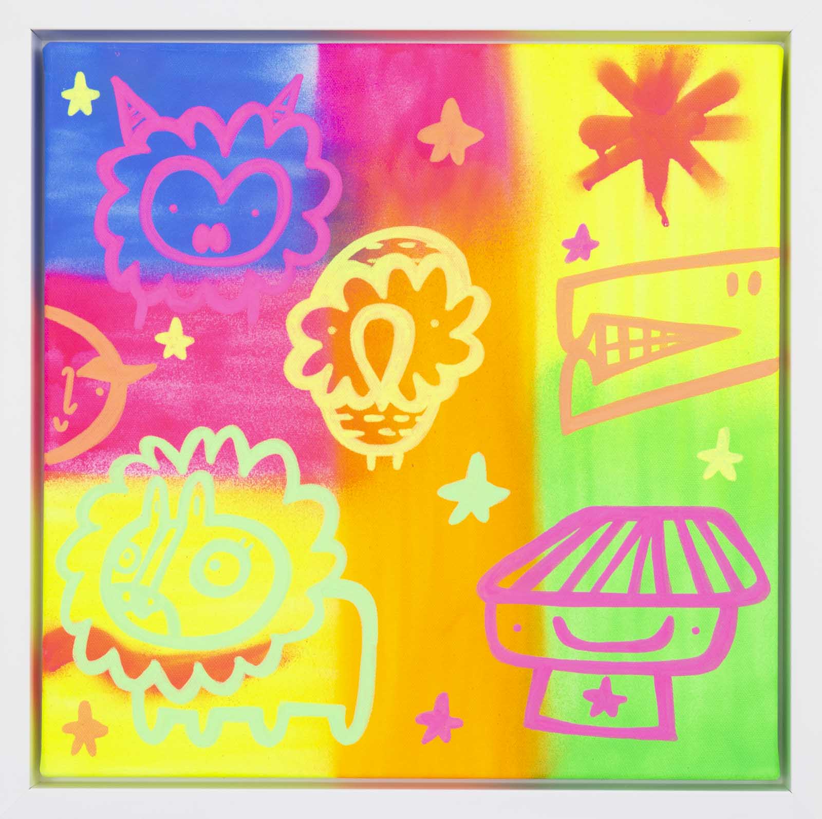 Space Cadets VII (UV light sensitive)