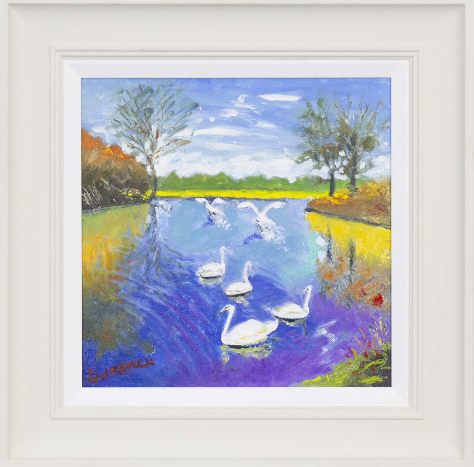 Swans Learning To Fly