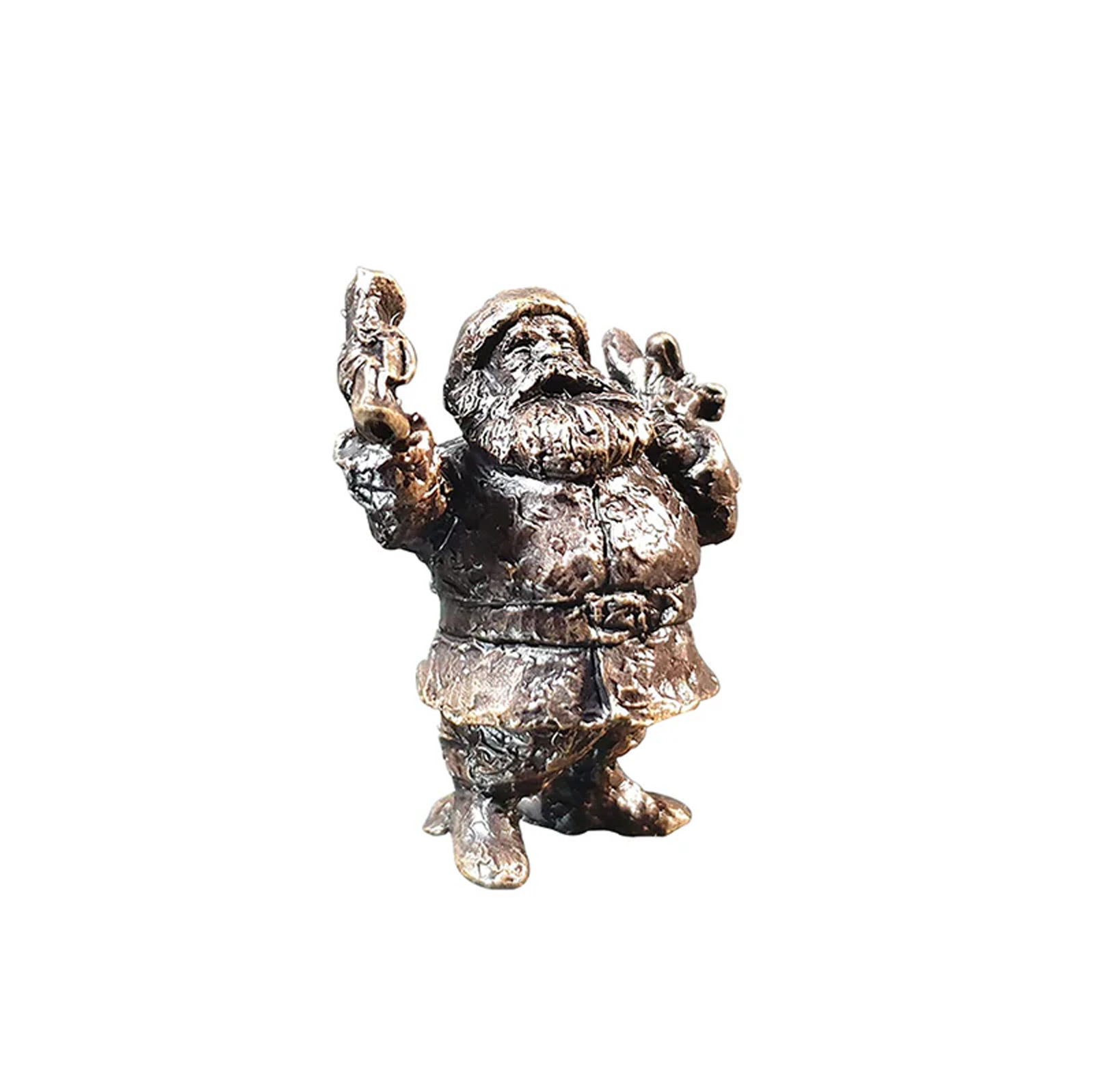Miniature Bronze Father Christmas (2088)