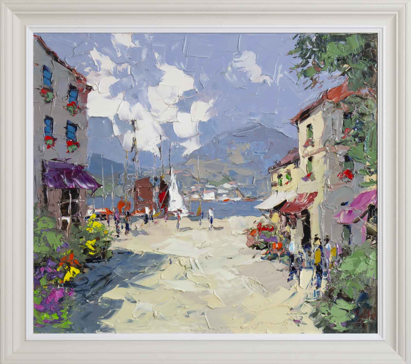 Arriving At Lake Garda