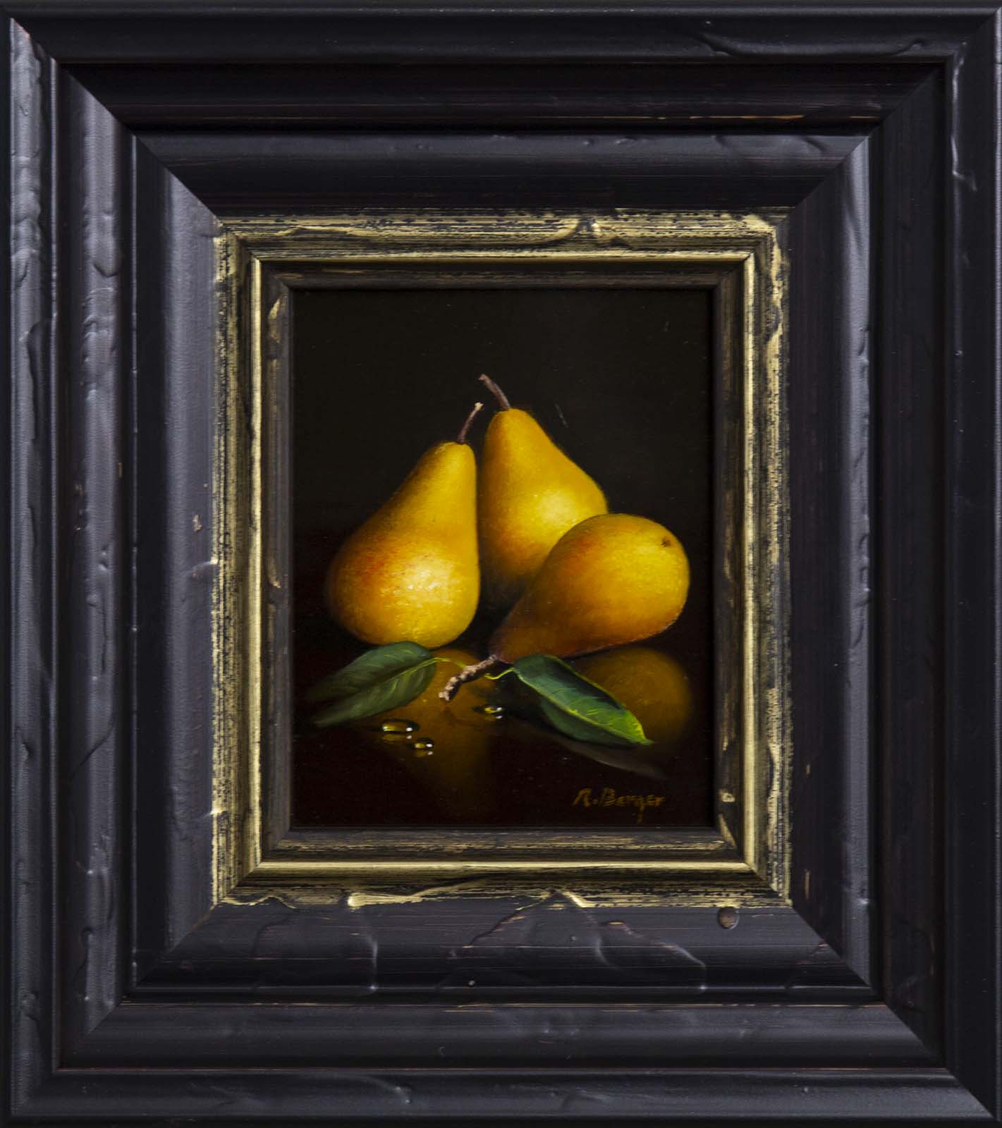 Trio Of Pears (Vertical Commission)