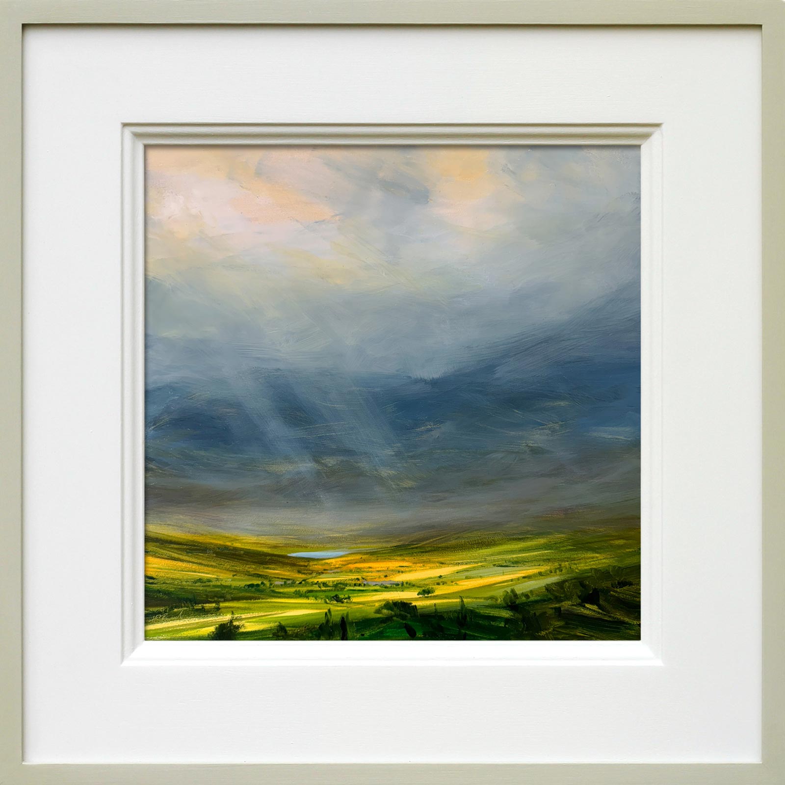 Mist Retreating From The Valley