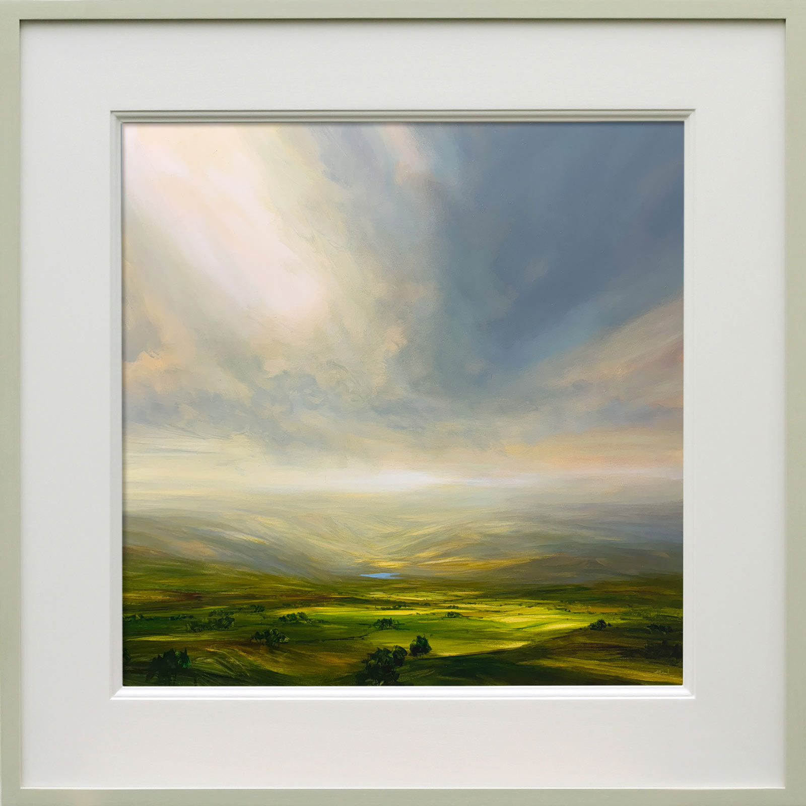 Morning Mist Drifting Away