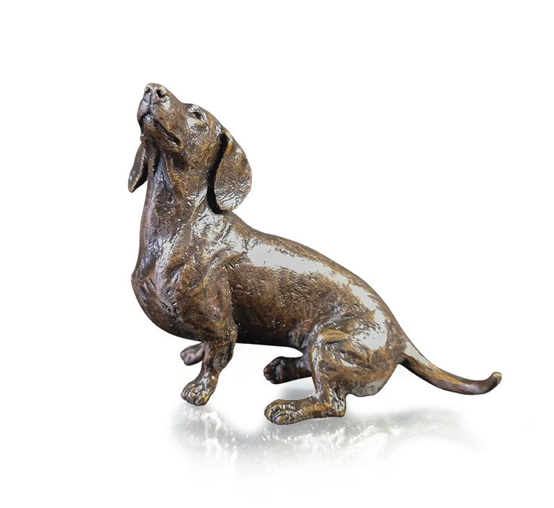 Dachshund Dog Sitting (1228)