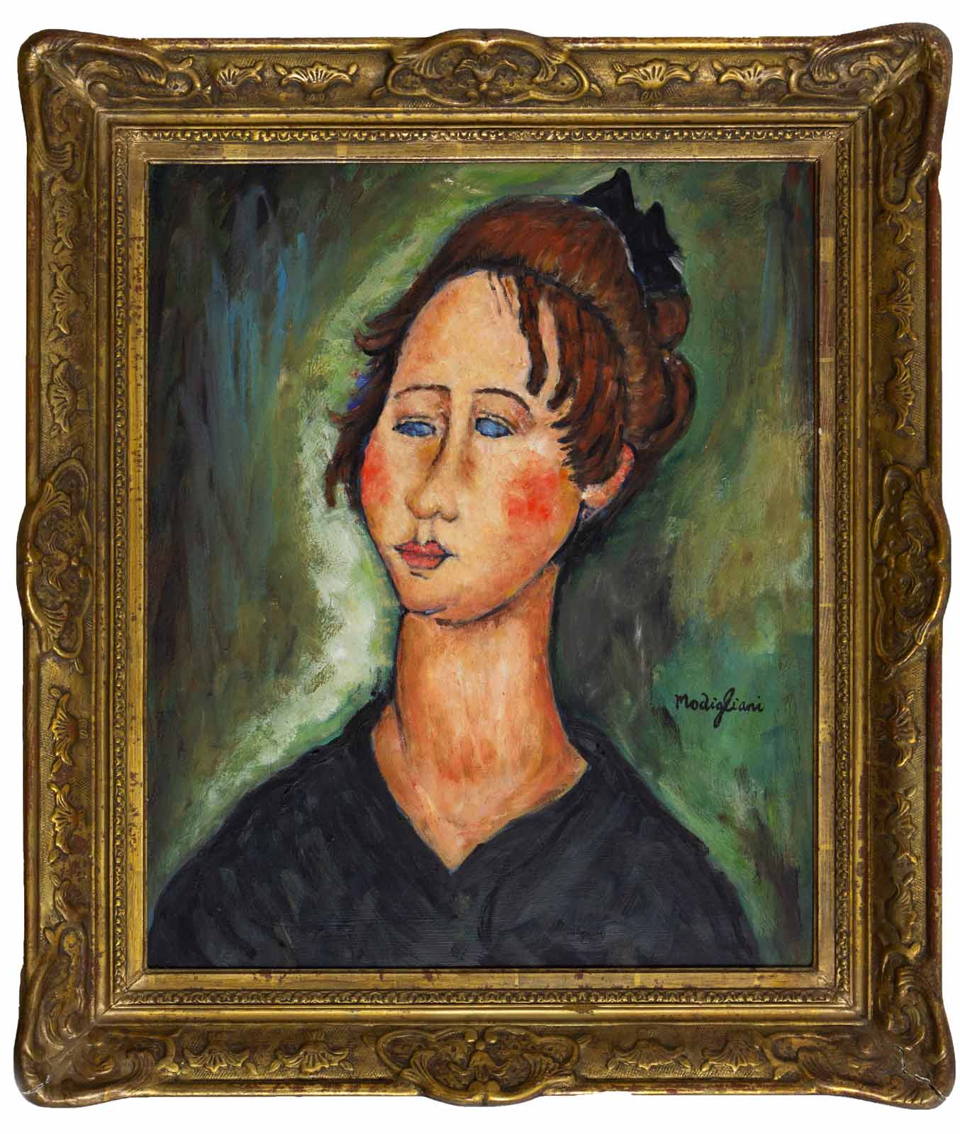 Burgundian Woman after Modigliani