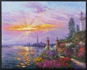 Summertime Sparkle Across The Lagoon, Venice, 