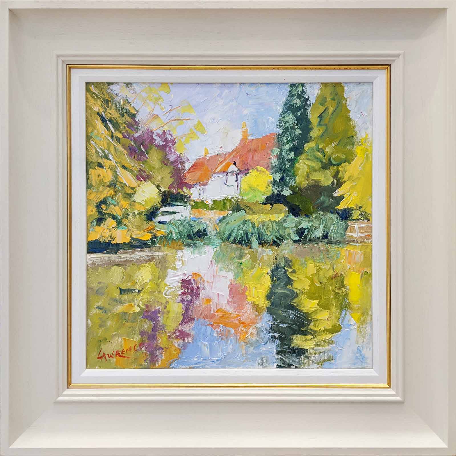 Buriton Pond Bathed In Sunlight