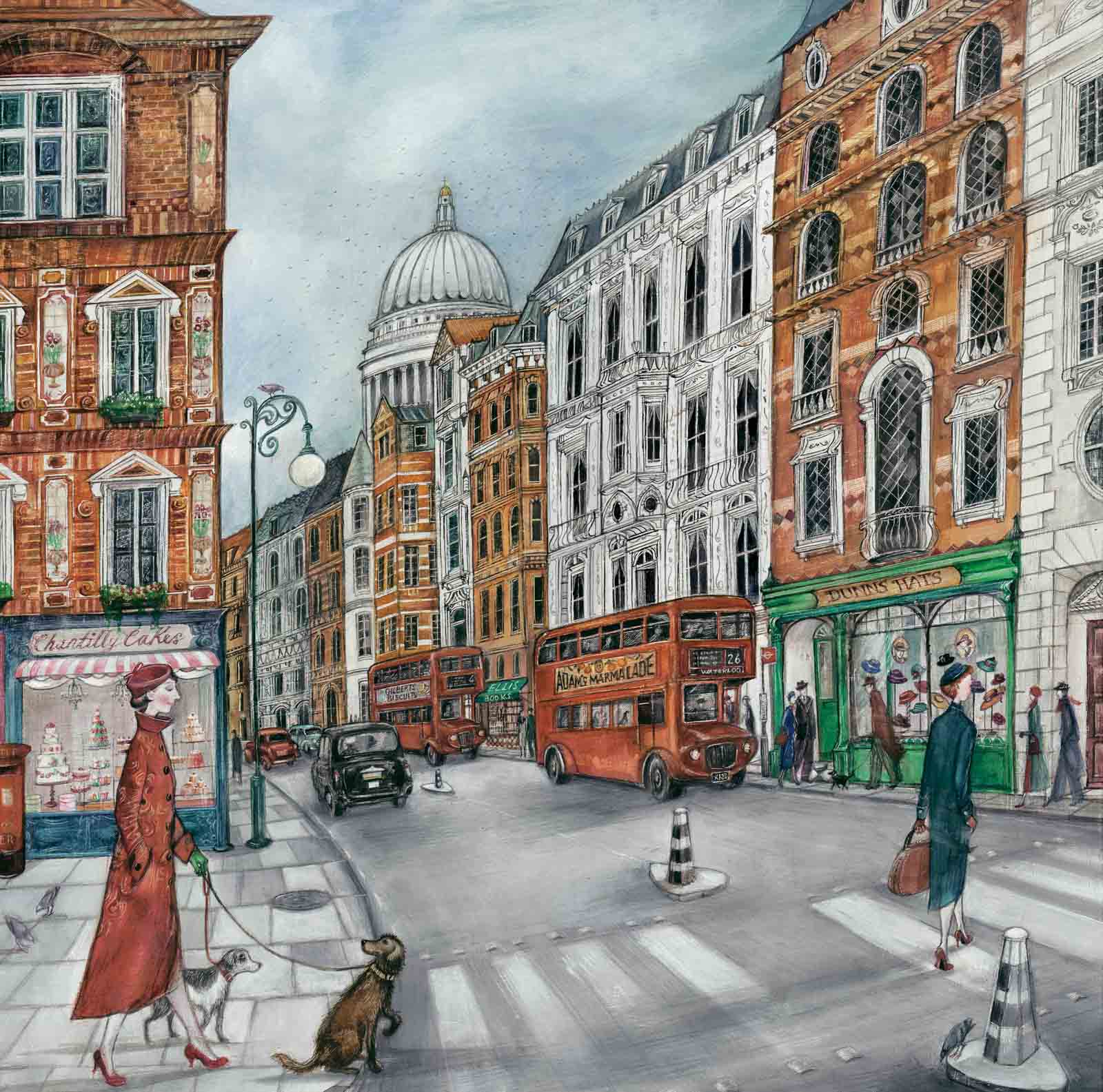 Glimpse of St Paul’s