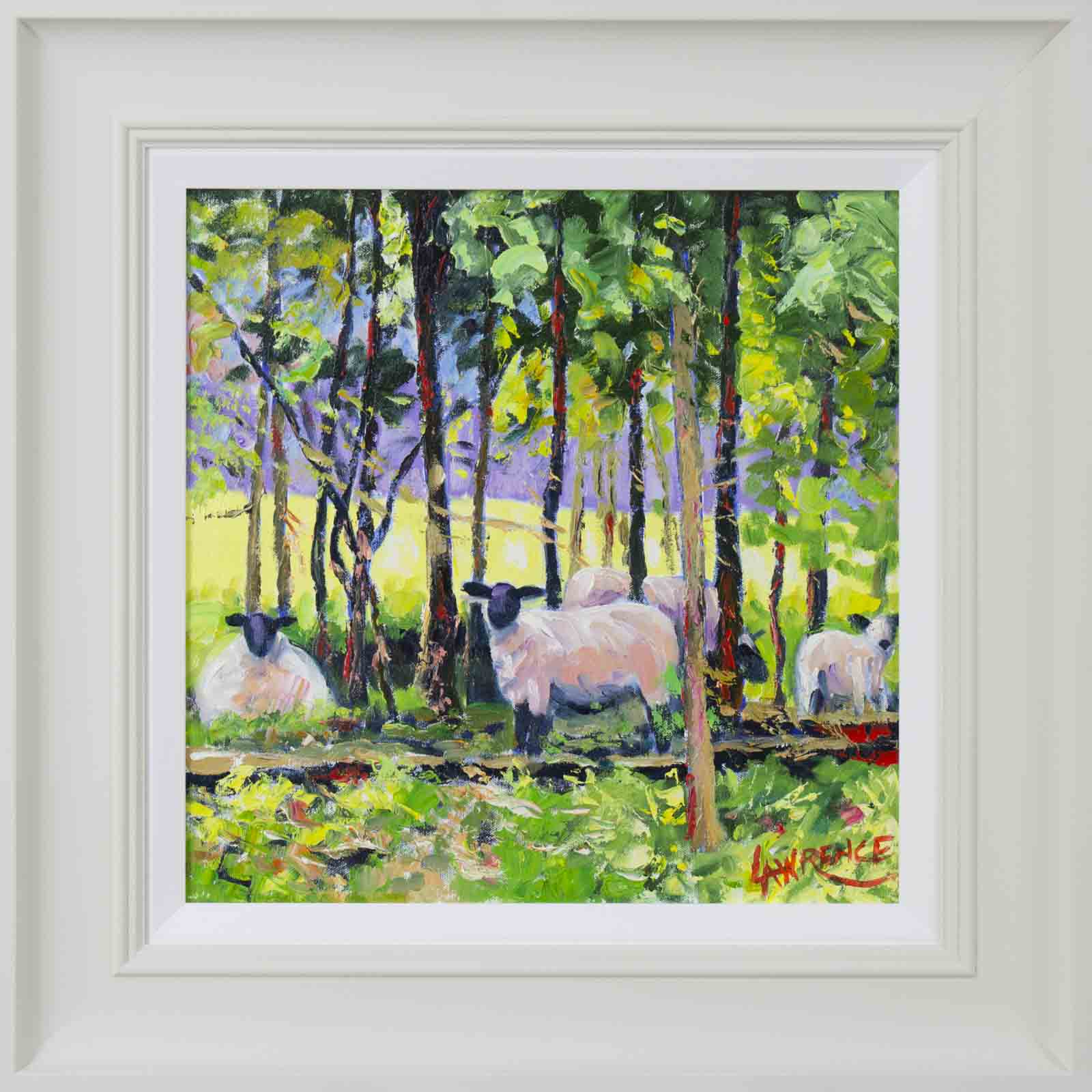 Sheep In The Glade