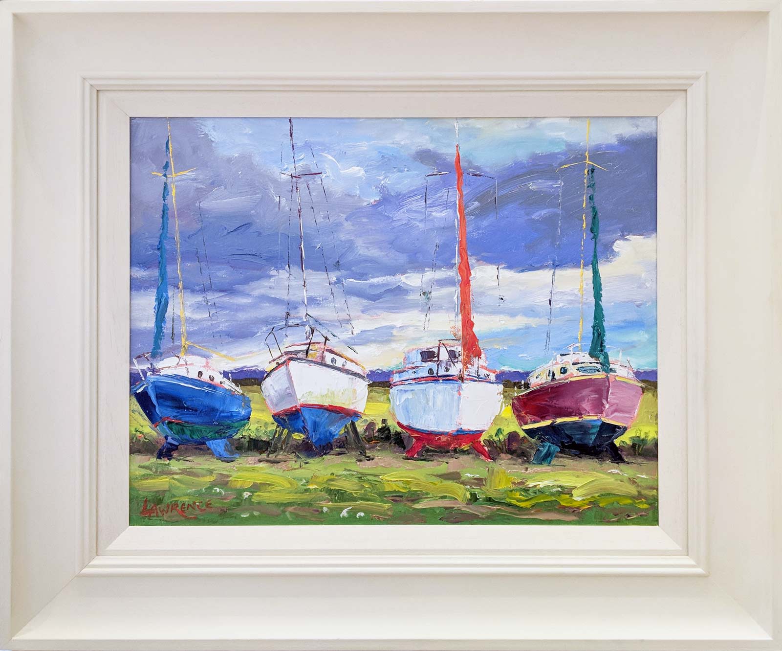 At the Back of the Boatyard