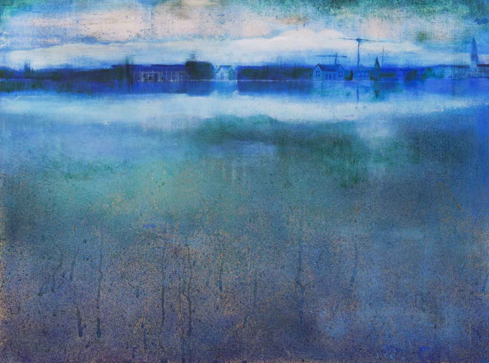 Floating World Above a Frozen Lake (Edition)