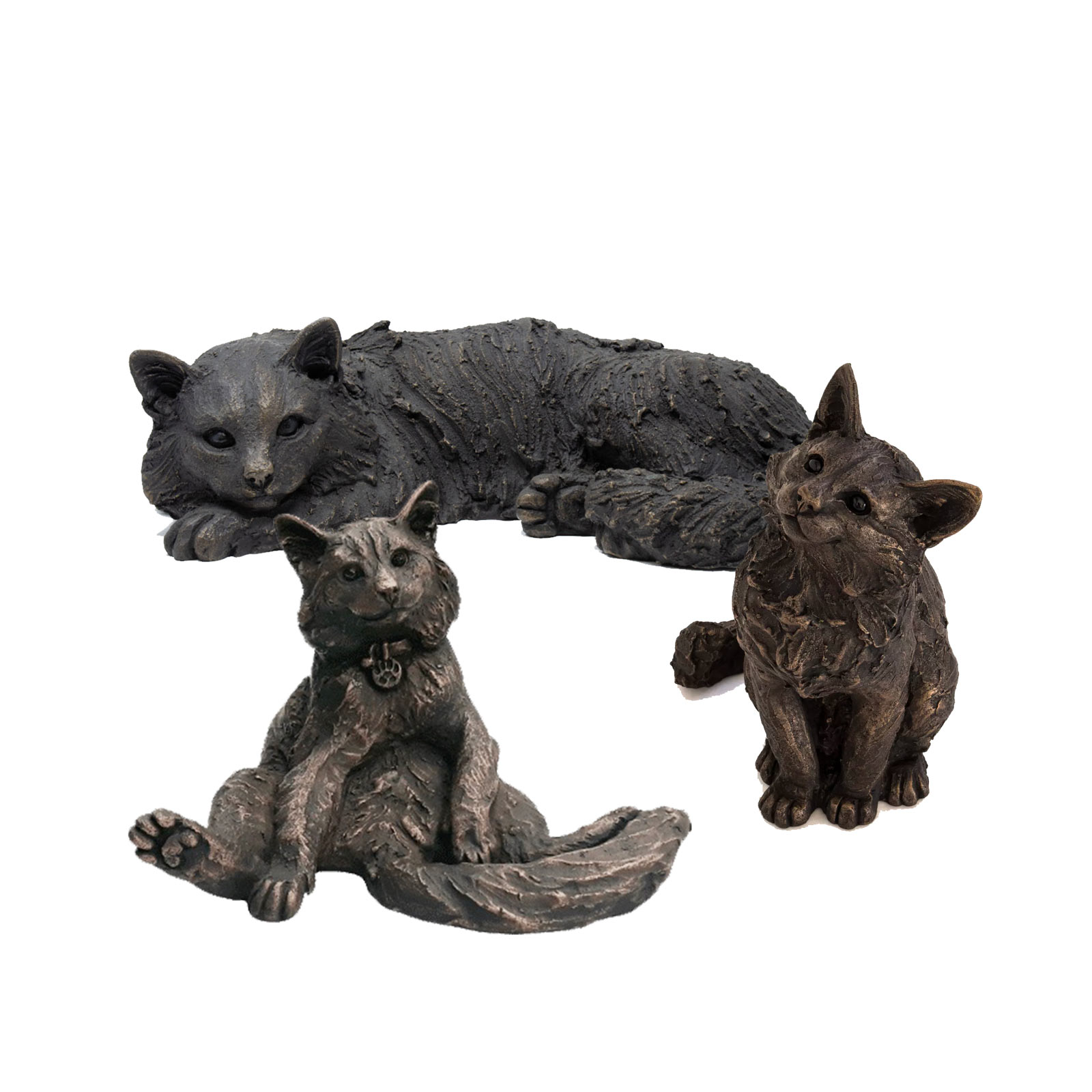 Long Haired Cat Sculpture Bundle