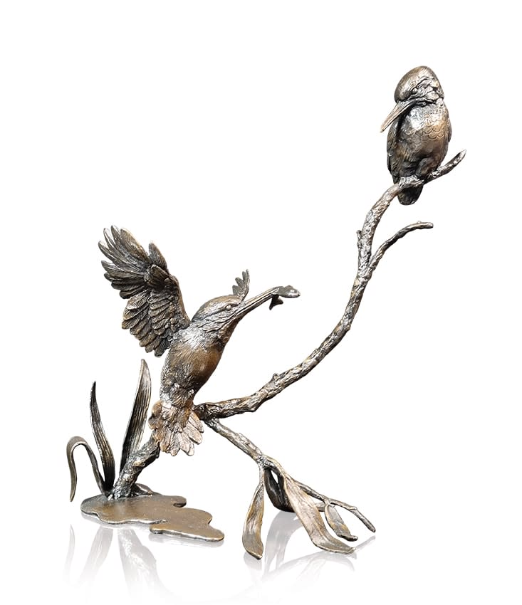 Prized Catch, Kingfisher Pair Fishing (1195)