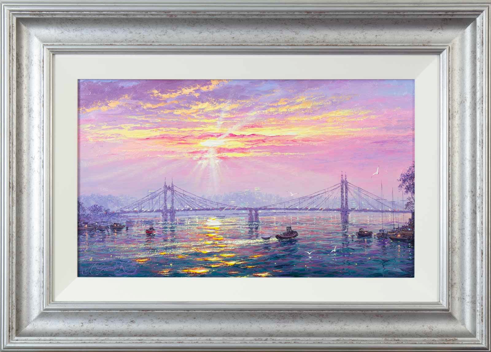 Morning Haze Albert Bridge