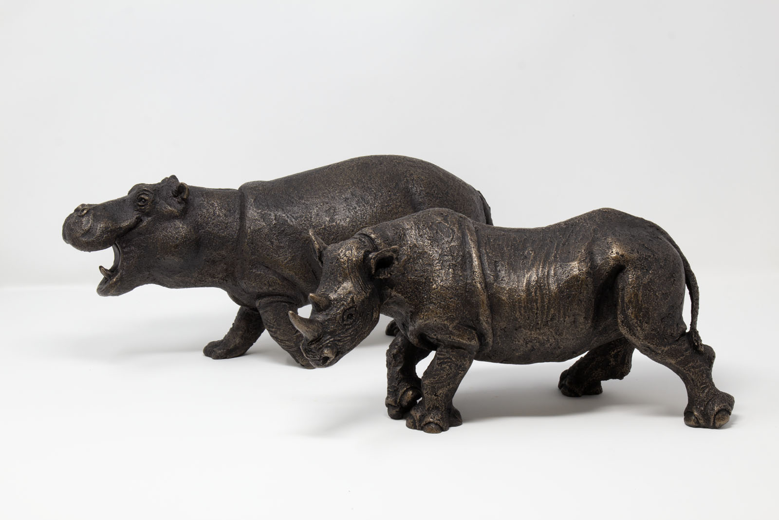 Hippo And Black Rhino Bundle